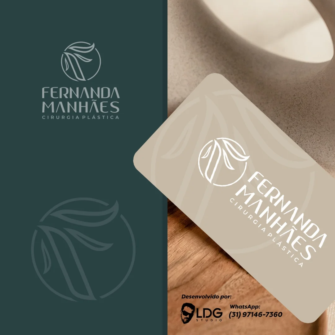 Projeto de Identidade Visual, Site, Envelopes, Pastas, Blocos de Receituários, Adesivos, Tags e